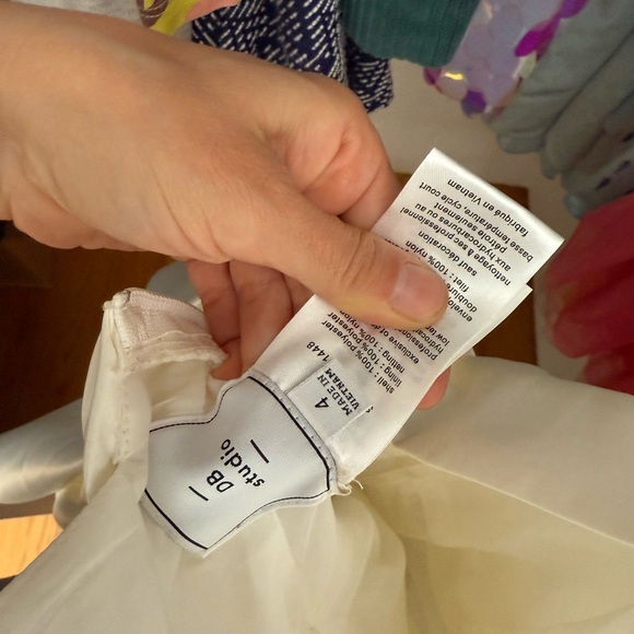 Satin Flower Girl Dress - Picture 3 of 3